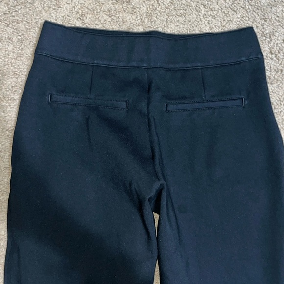 SPANX The Perfect Pant Slim Straight Ponte Knit Pull-On Black Small - Picture 7 of 9